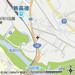 栃木県日光市高徳392周辺の地図