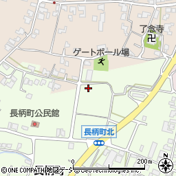 石川県かほく市長柄町カ周辺の地図