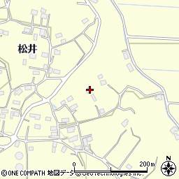 茨城県北茨城市中郷町松井392周辺の地図