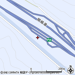 関越自動車道　谷川岳ＰＡ下り周辺の地図