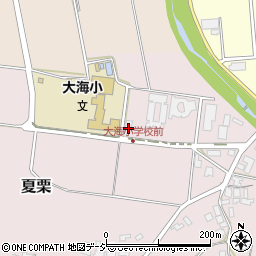 石川県かほく市夏栗イ39周辺の地図