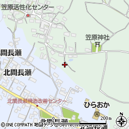 長野県中野市笠原西笠原422周辺の地図