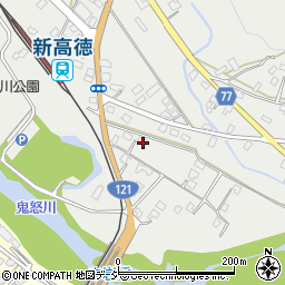 栃木県日光市高徳405周辺の地図
