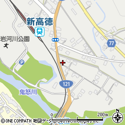 栃木県日光市高徳403周辺の地図