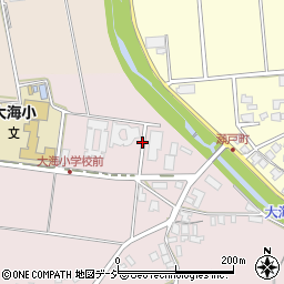 石川県かほく市夏栗い周辺の地図