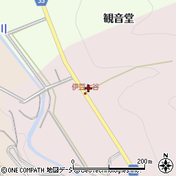 富山県魚津市金山谷1079周辺の地図