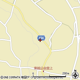 長野県中野市越531周辺の地図