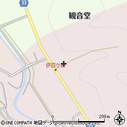 富山県魚津市金山谷1074-1周辺の地図