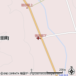 茨城森林管理署徳田森林事務所周辺の地図