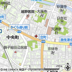 北陸銀行新湊支店 ＡＴＭ周辺の地図