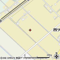 富山県滑川市四ツ屋周辺の地図
