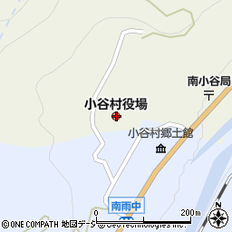長野県北安曇郡小谷村周辺の地図