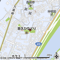 宮中新公園周辺の地図