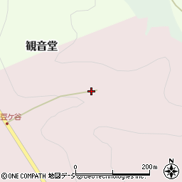 富山県魚津市金山谷1105周辺の地図