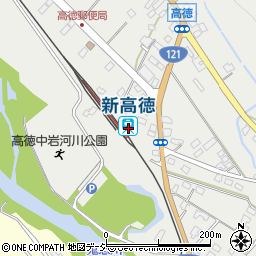 栃木県日光市高徳463周辺の地図