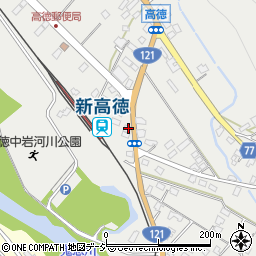 栃木県日光市高徳468周辺の地図