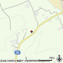 栃木県矢板市高塩195周辺の地図