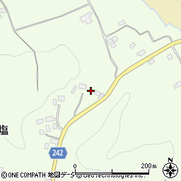 栃木県矢板市高塩193周辺の地図