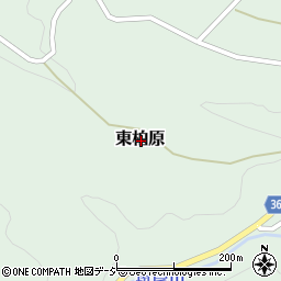 長野県上水内郡飯綱町東柏原周辺の地図