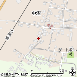 石川県かほく市中沼ヨ19周辺の地図