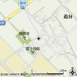 富山県滑川市追分3183周辺の地図