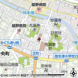 中川餅店周辺の地図