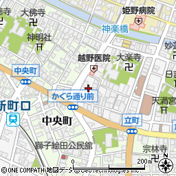 錦松亭周辺の地図