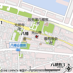 富山寿楽堂鍼灸院・整体院周辺の地図