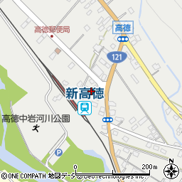 栃木県日光市高徳444周辺の地図