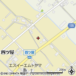 富山県滑川市四ツ屋336周辺の地図
