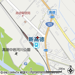 栃木県日光市高徳470周辺の地図