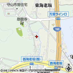 富山県高岡市東海老坂606周辺の地図