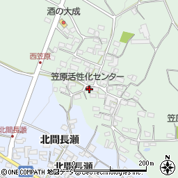 長野県中野市笠原西笠原500周辺の地図