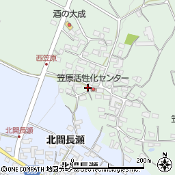 長野県中野市笠原西笠原520周辺の地図