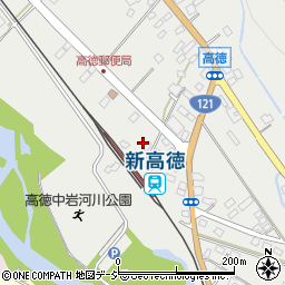 栃木県日光市高徳495周辺の地図