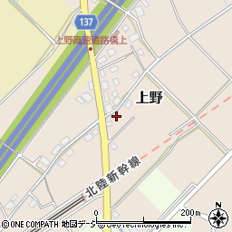 富山県魚津市上野46周辺の地図
