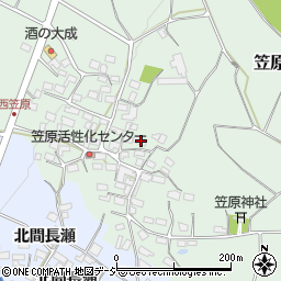長野県中野市笠原西笠原531周辺の地図