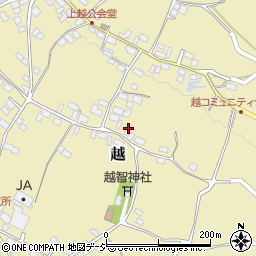 長野県中野市越973周辺の地図