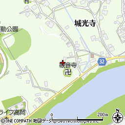 富山県高岡市城光寺784-3周辺の地図