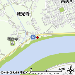 富山県高岡市城光寺801周辺の地図