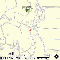 茨城県北茨城市中郷町松井745周辺の地図