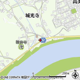 富山県高岡市城光寺309周辺の地図