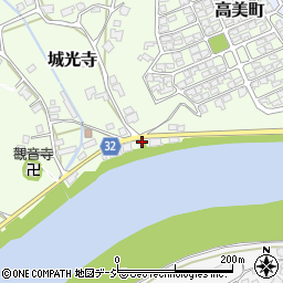 富山県高岡市城光寺807周辺の地図