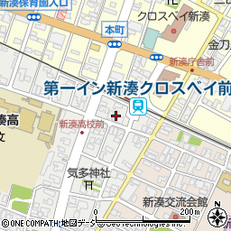 浪花鮨 本店周辺の地図