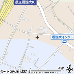 石川県かほく市中沼ウ周辺の地図