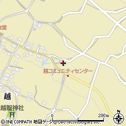長野県中野市越1015-2周辺の地図