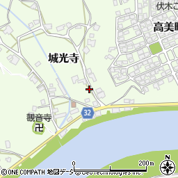 富山県高岡市城光寺324-1周辺の地図