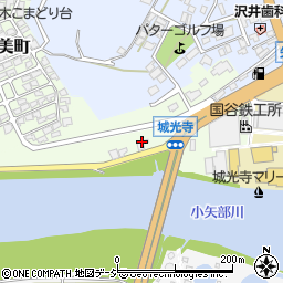 田中石材店展示場周辺の地図