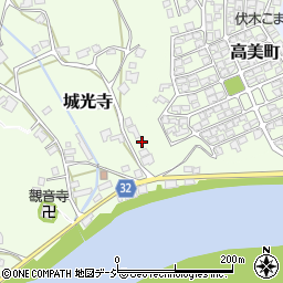 富山県高岡市城光寺322周辺の地図