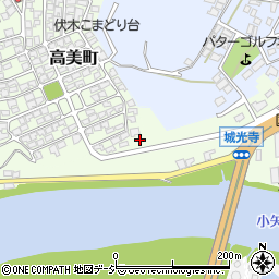 富山県高岡市城光寺15周辺の地図